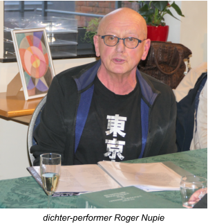 dichter-performer Roger Nupie