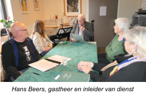 Hans Beers, gastheer en inleider van dienst
